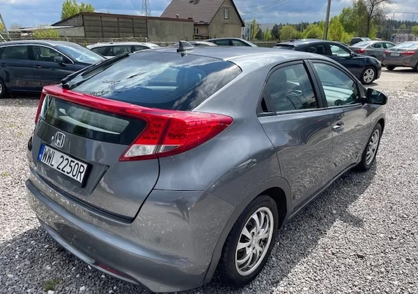 Honda Civic cena 20500 przebieg: 140318, rok produkcji 2012 z Kościerzyna małe 211